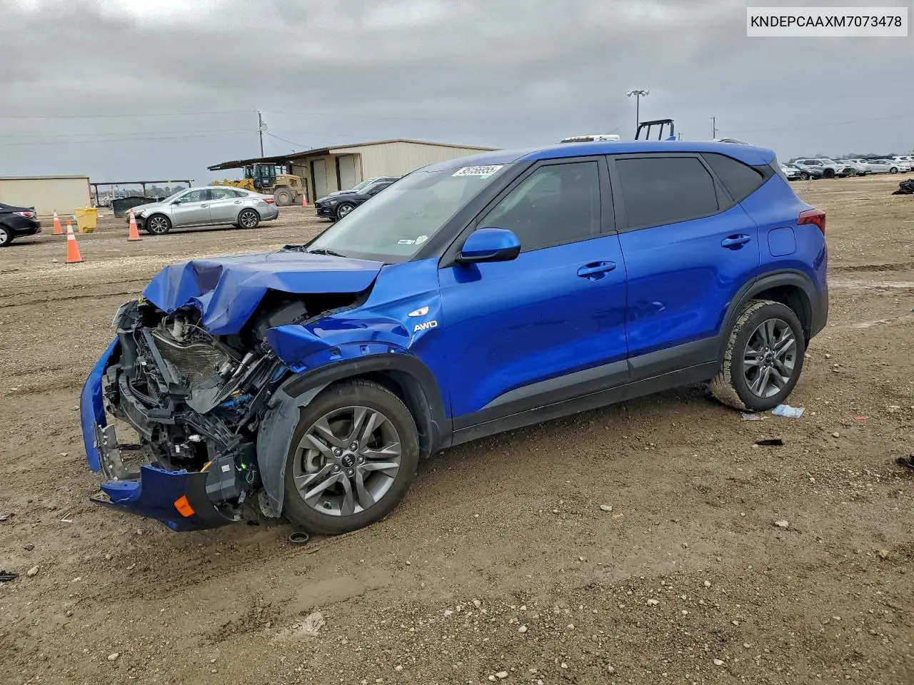 KNDEPCAAXM7073478 2021 Kia Seltos Lx