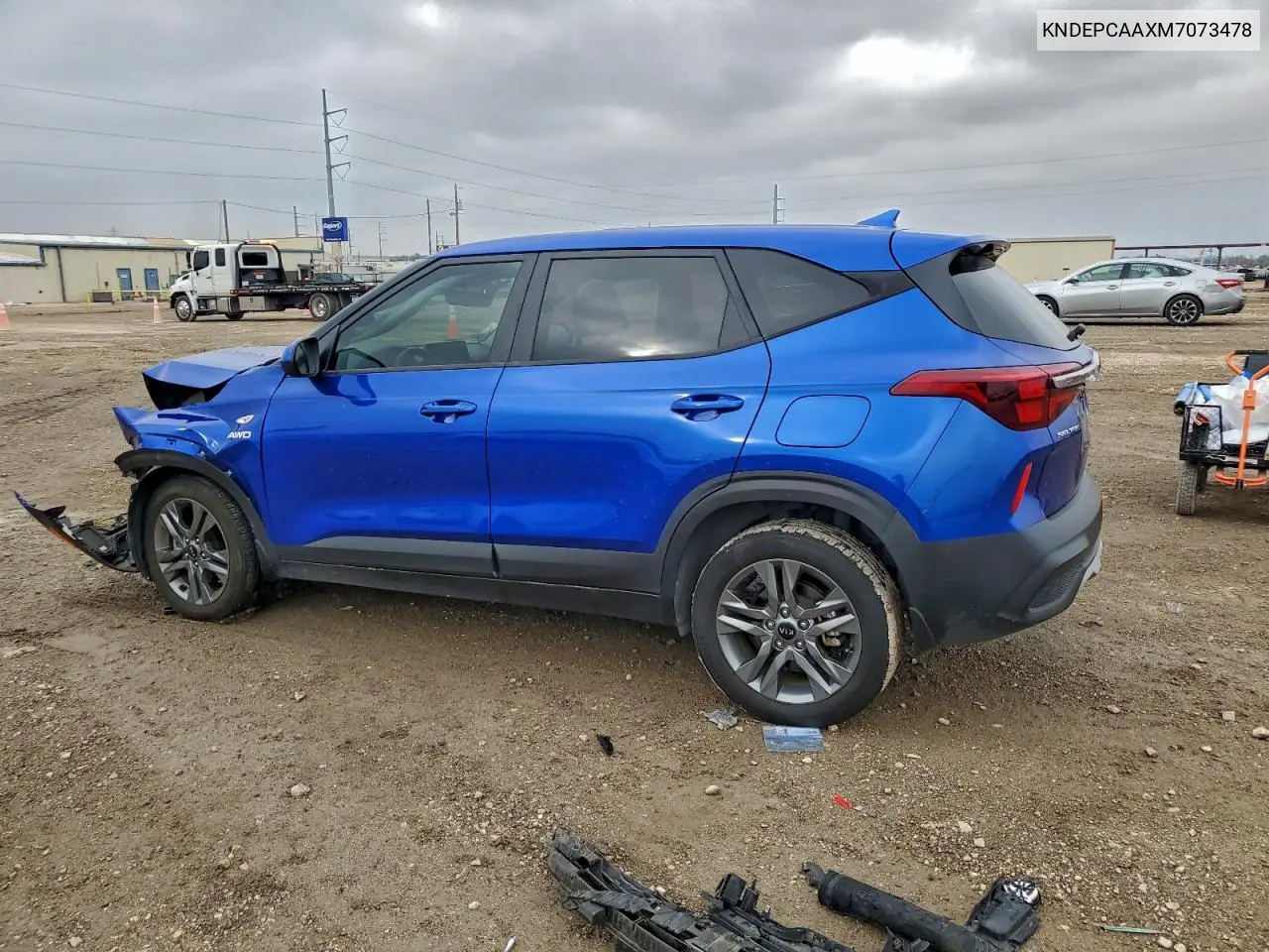 KNDEPCAAXM7073478 2021 Kia Seltos Lx