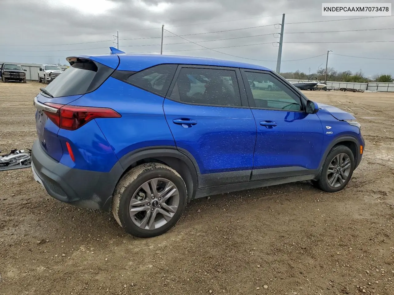 KNDEPCAAXM7073478 2021 Kia Seltos Lx