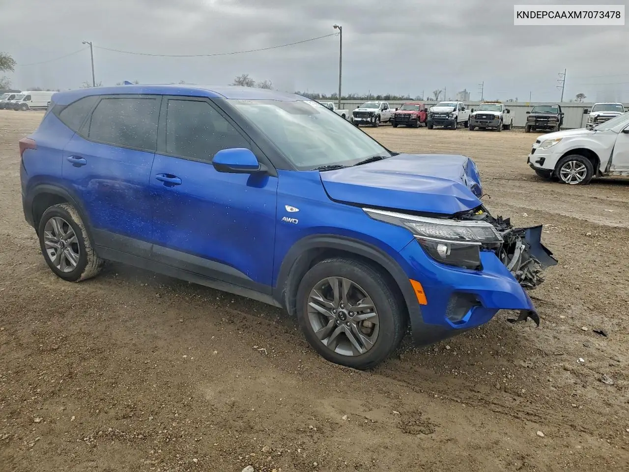 KNDEPCAAXM7073478 2021 Kia Seltos Lx