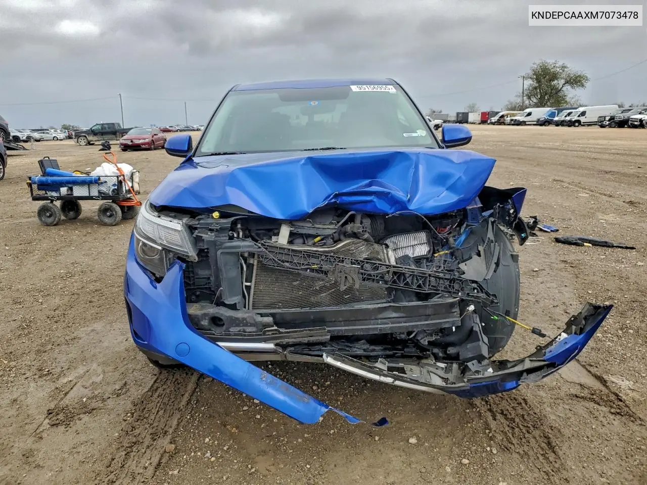 KNDEPCAAXM7073478 2021 Kia Seltos Lx