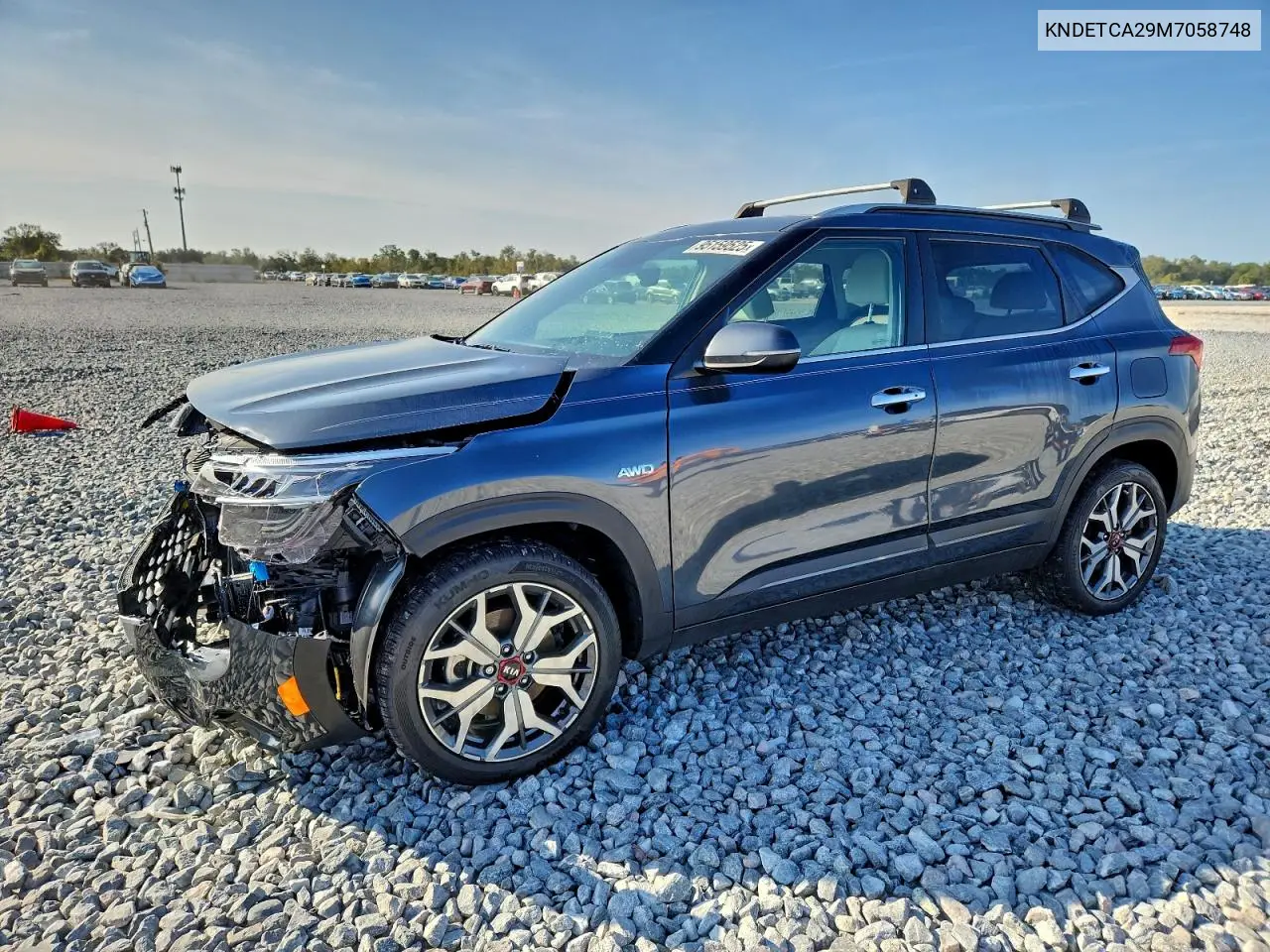 KNDETCA29M7058748 2021 Kia Seltos Sx