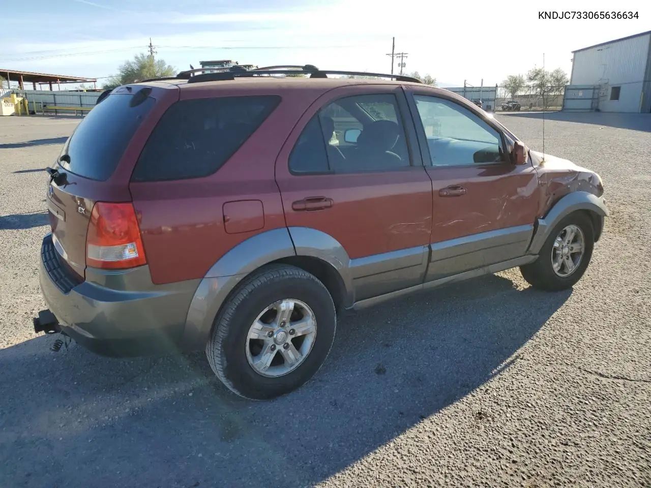 KNDJC733065636634 2006 Kia Sorento Ex
