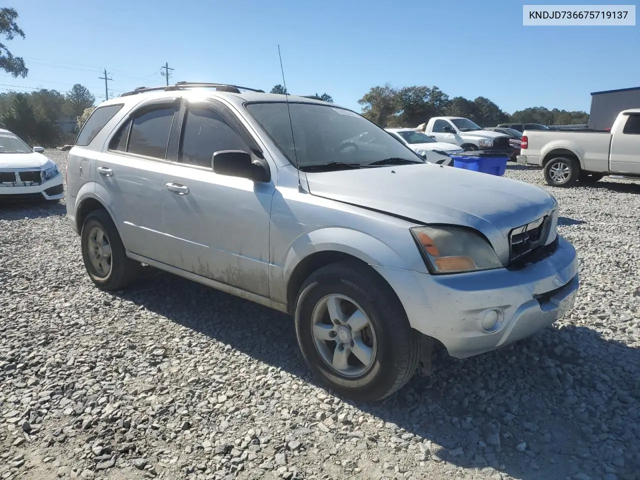 KNDJD736675719137 2007 Kia Sorento Ex