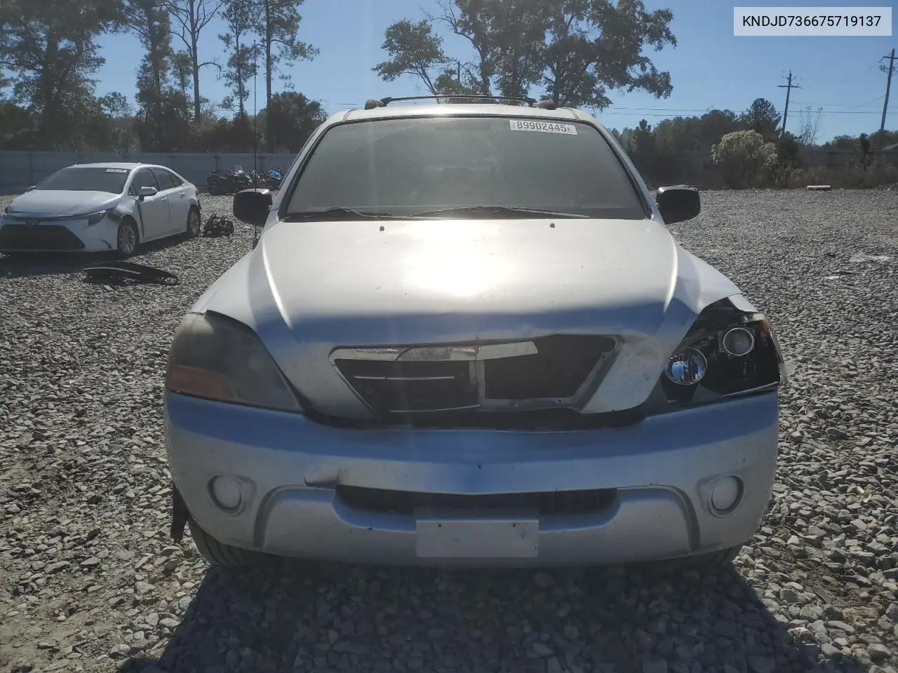 KNDJD736675719137 2007 Kia Sorento Ex