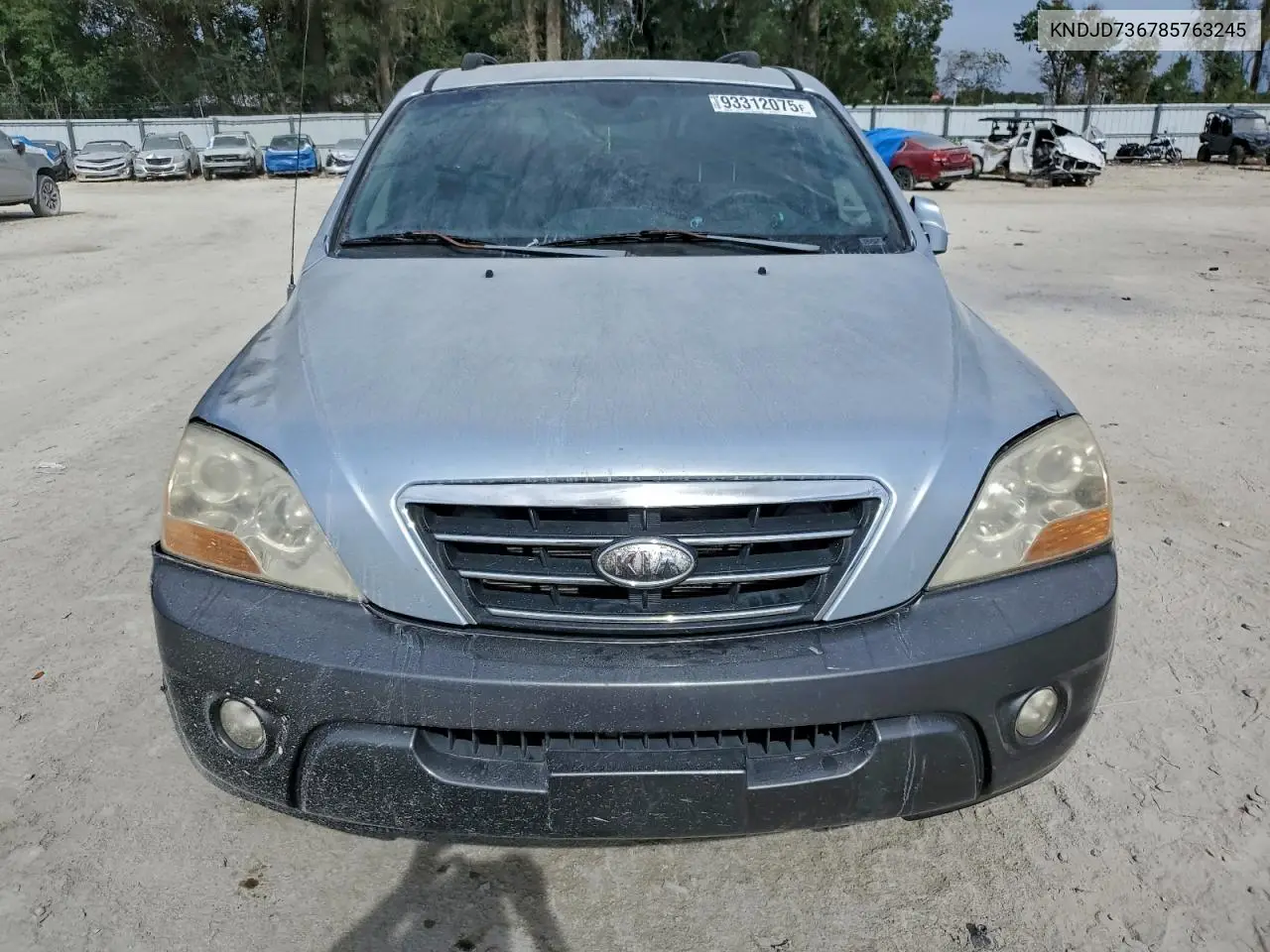 KNDJD736785763245 2008 Kia Sorento Ex