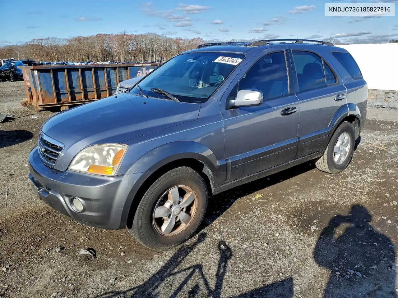 KNDJC736185827816 2008 Kia Sorento Ex