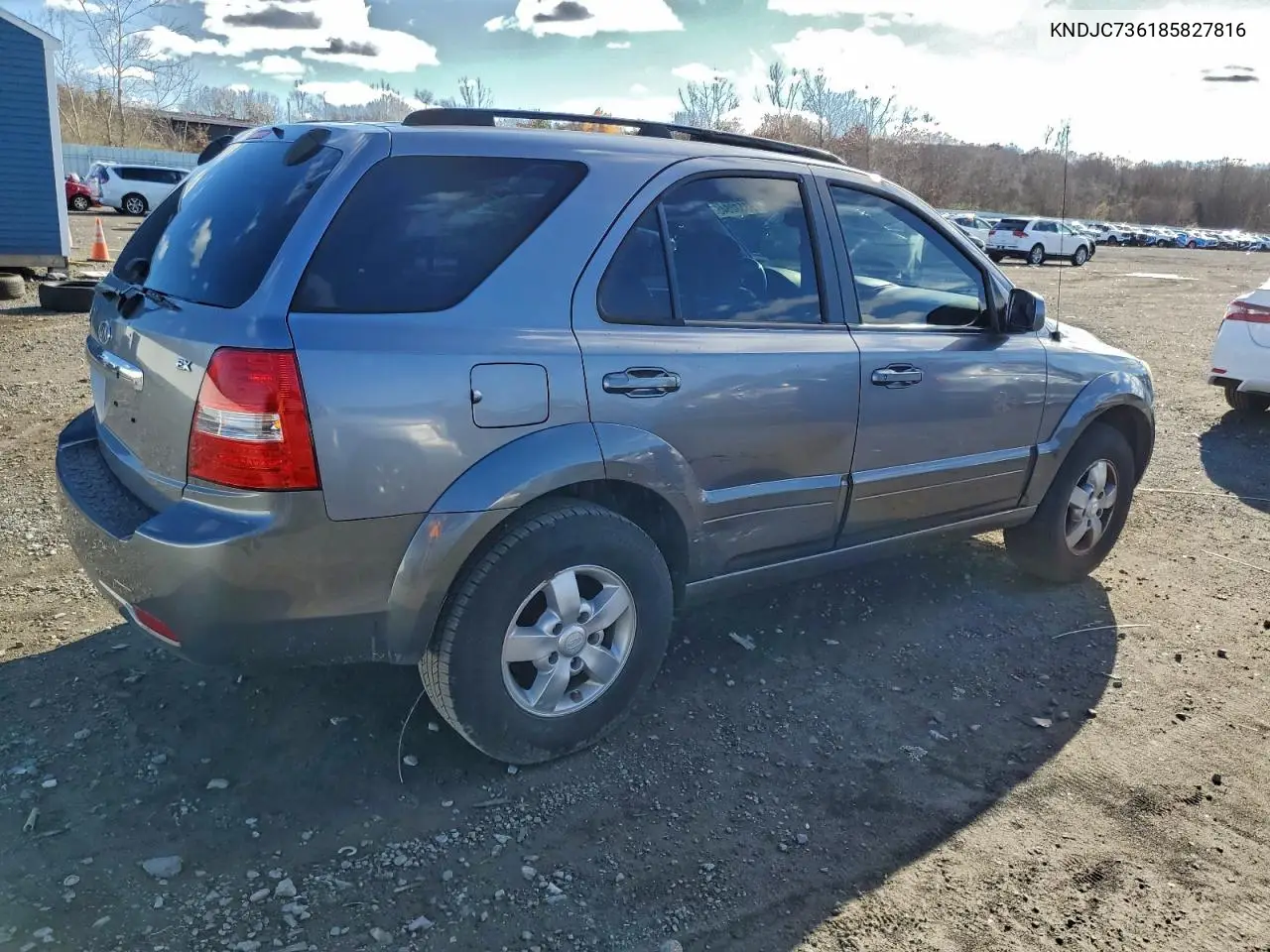 KNDJC736185827816 2008 Kia Sorento Ex