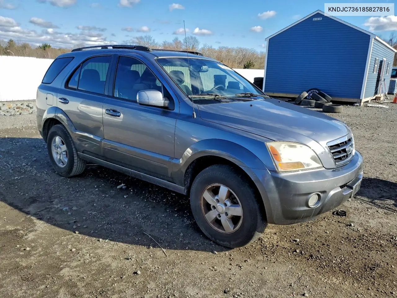 KNDJC736185827816 2008 Kia Sorento Ex