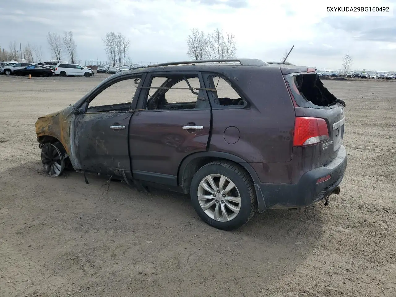 5XYKUDA29BG160492 2011 Kia Sorento Ex