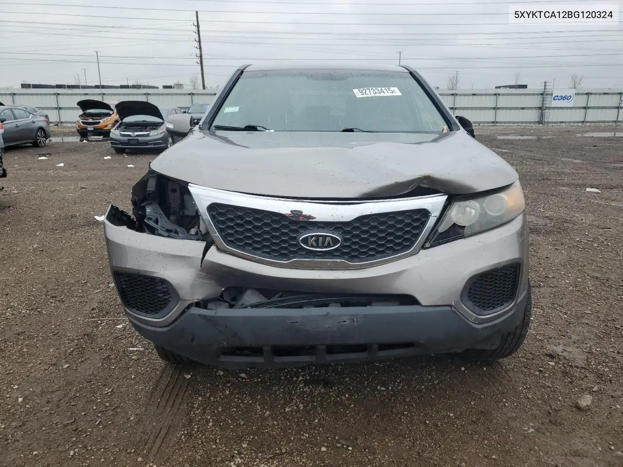 5XYKTCA12BG120324 2011 Kia Sorento Base