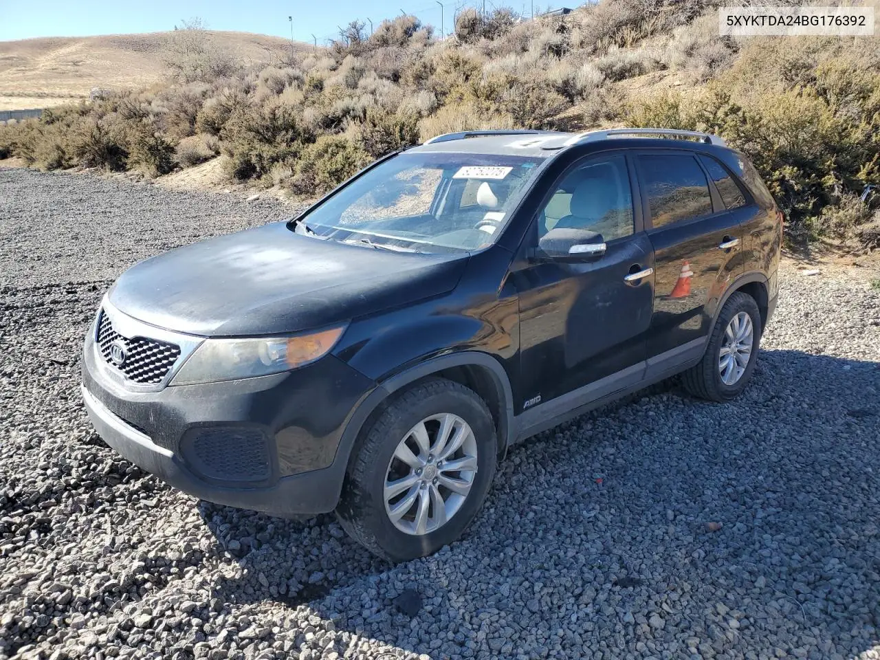 5XYKTDA24BG176392 2011 Kia Sorento Base