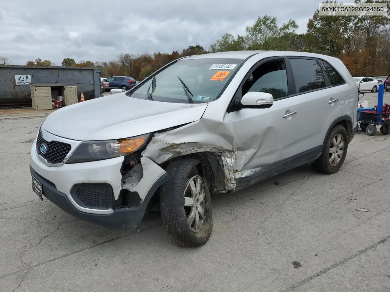 5XYKTCA12BG024550 2011 Kia Sorento Base