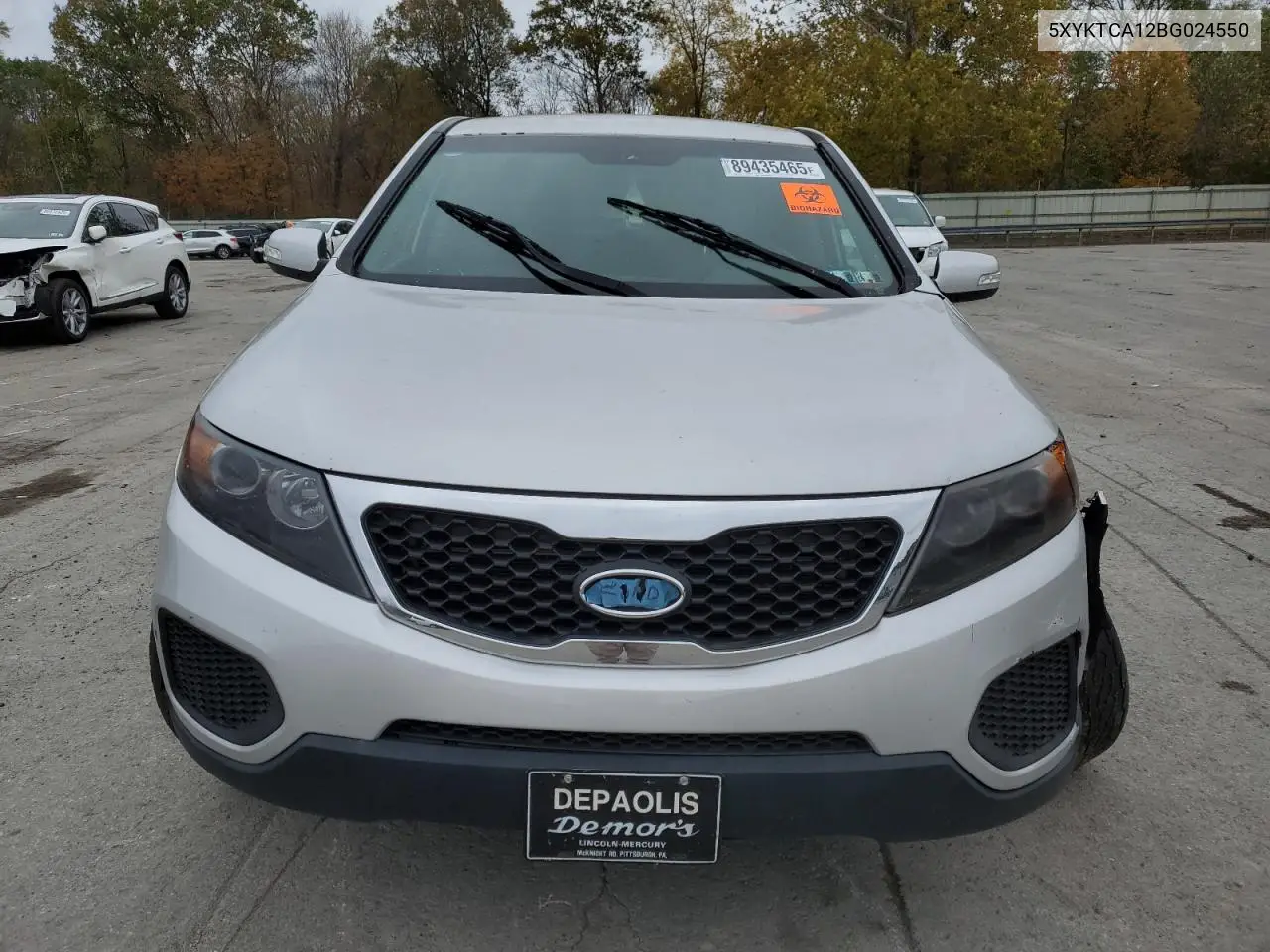 5XYKTCA12BG024550 2011 Kia Sorento Base