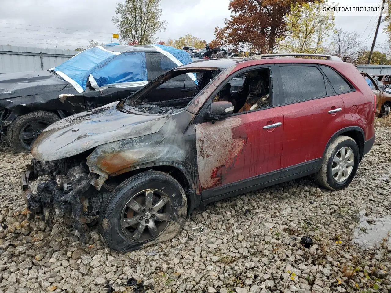 5XYKT3A18BG138312 2011 Kia Sorento Base