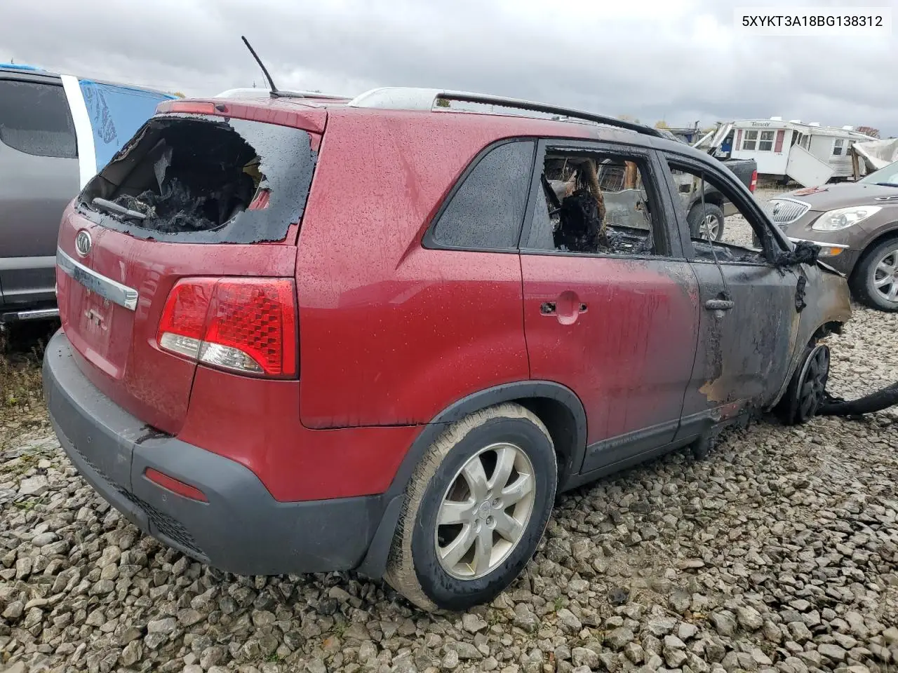 5XYKT3A18BG138312 2011 Kia Sorento Base