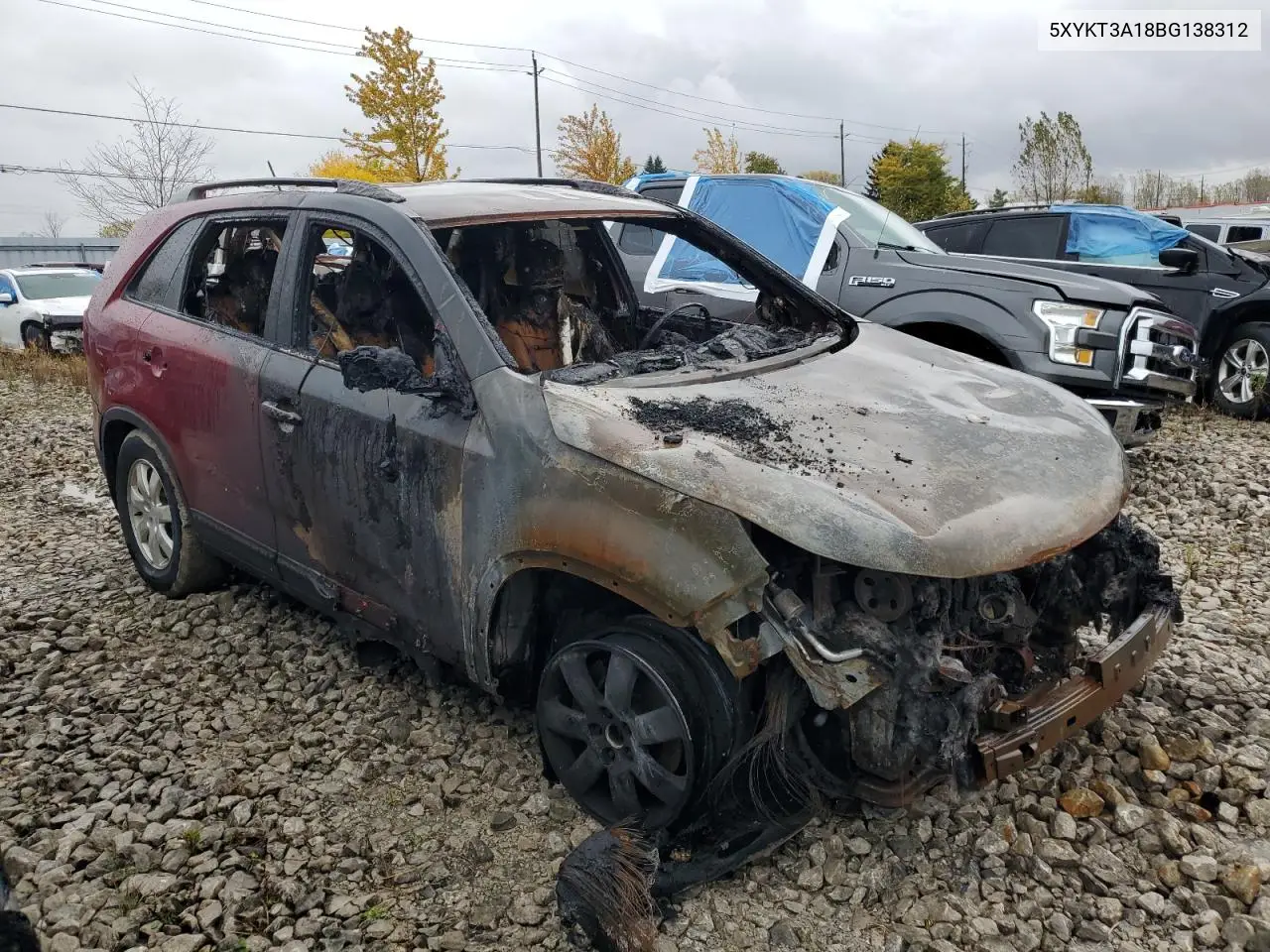 5XYKT3A18BG138312 2011 Kia Sorento Base