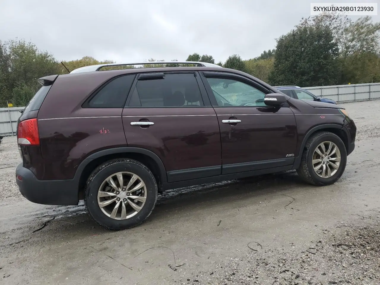 5XYKUDA29BG123930 2011 Kia Sorento Ex