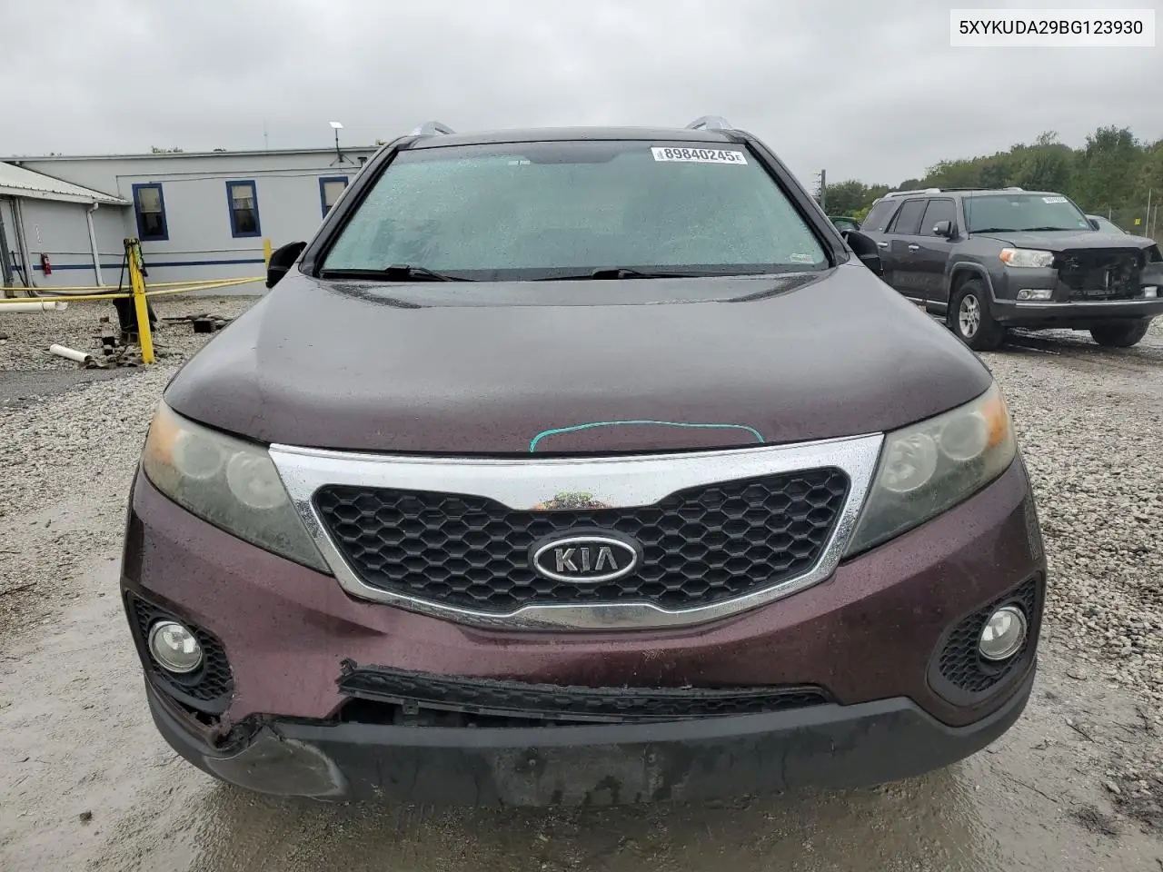 5XYKUDA29BG123930 2011 Kia Sorento Ex