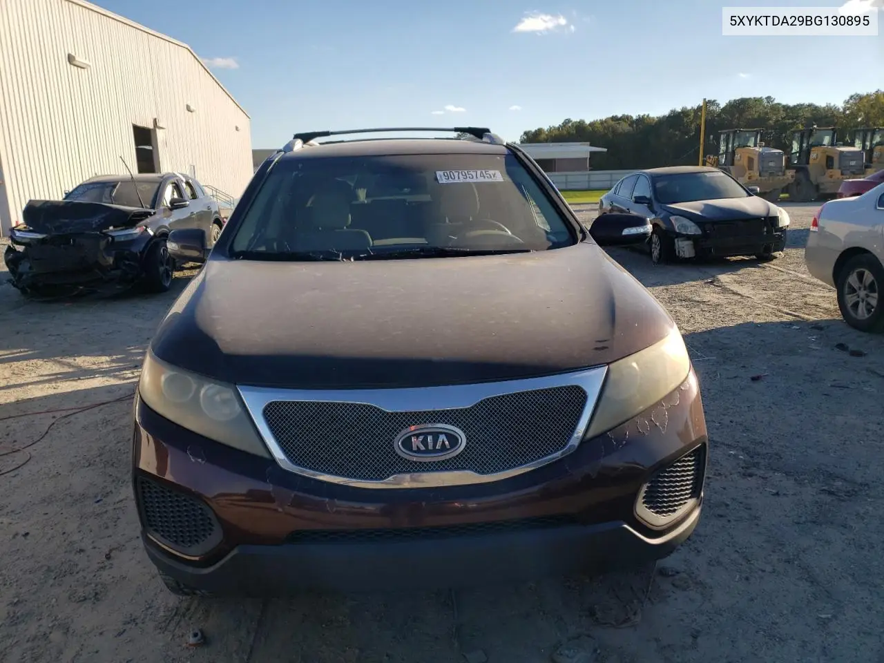 5XYKTDA29BG130895 2011 Kia Sorento Base