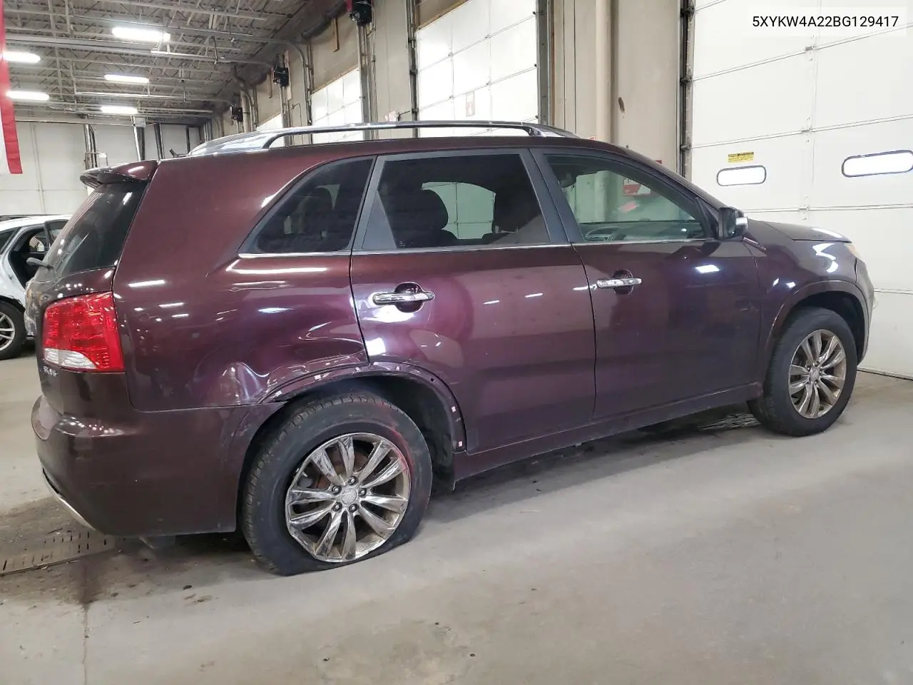 5XYKW4A22BG129417 2011 Kia Sorento Sx