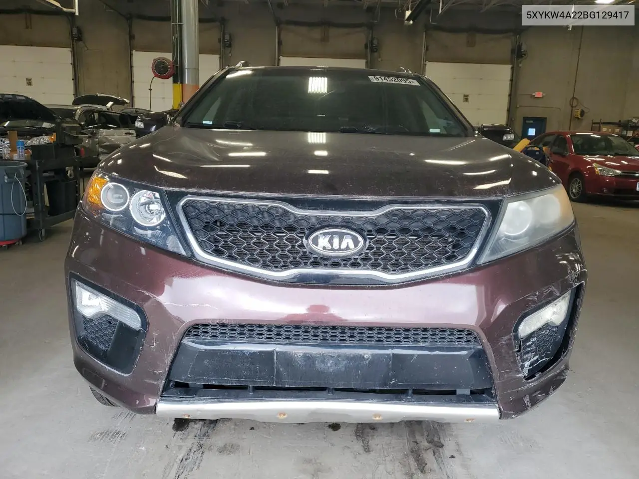 5XYKW4A22BG129417 2011 Kia Sorento Sx