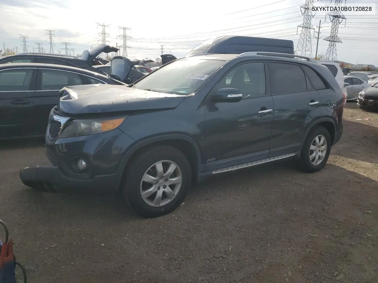 5XYKTDA10BG120828 2011 Kia Sorento Base