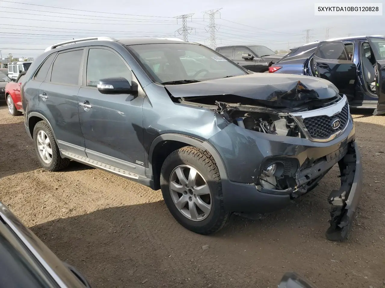 5XYKTDA10BG120828 2011 Kia Sorento Base