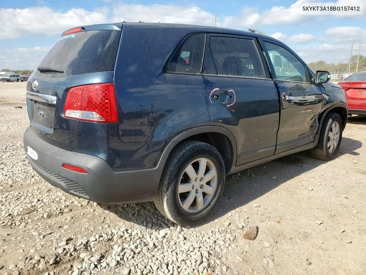 5XYKT3A18BG157412 2011 Kia Sorento Base
