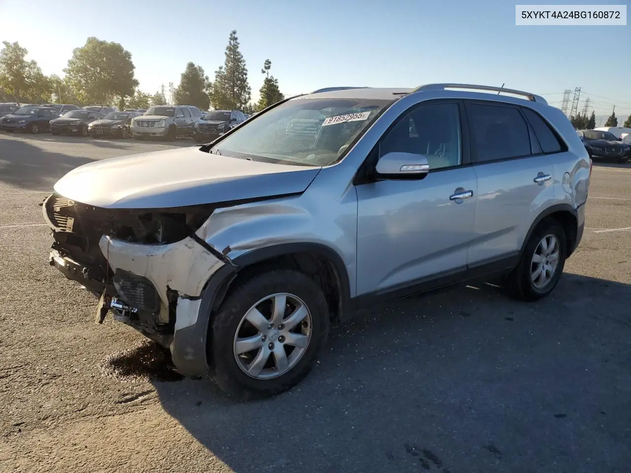 5XYKT4A24BG160872 2011 Kia Sorento Base