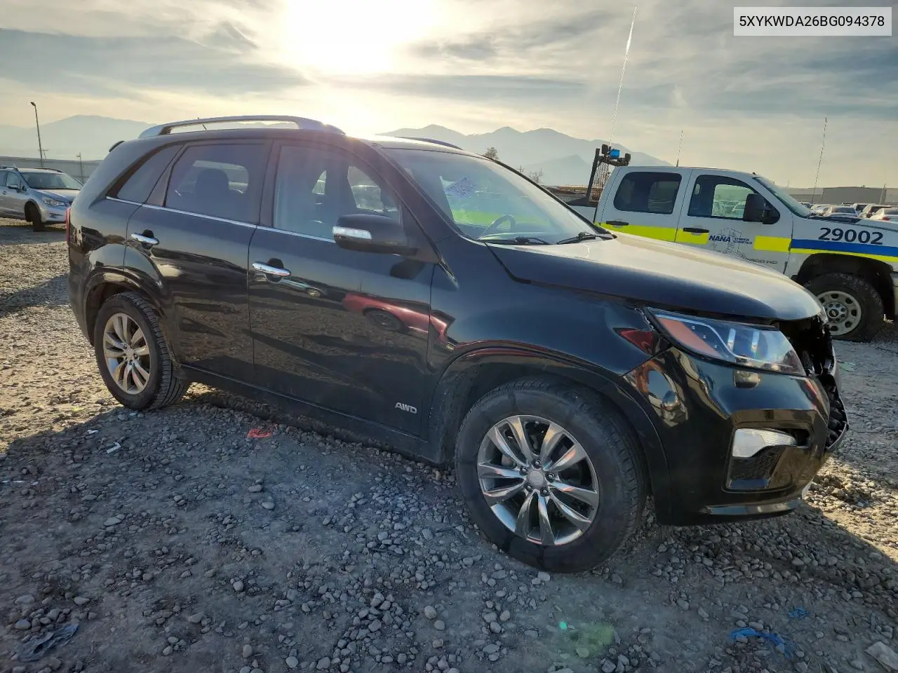 5XYKWDA26BG094378 2011 Kia Sorento Sx