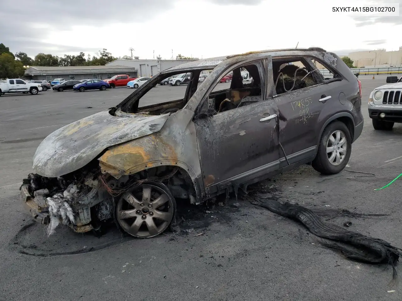 5XYKT4A15BG102700 2011 Kia Sorento Base