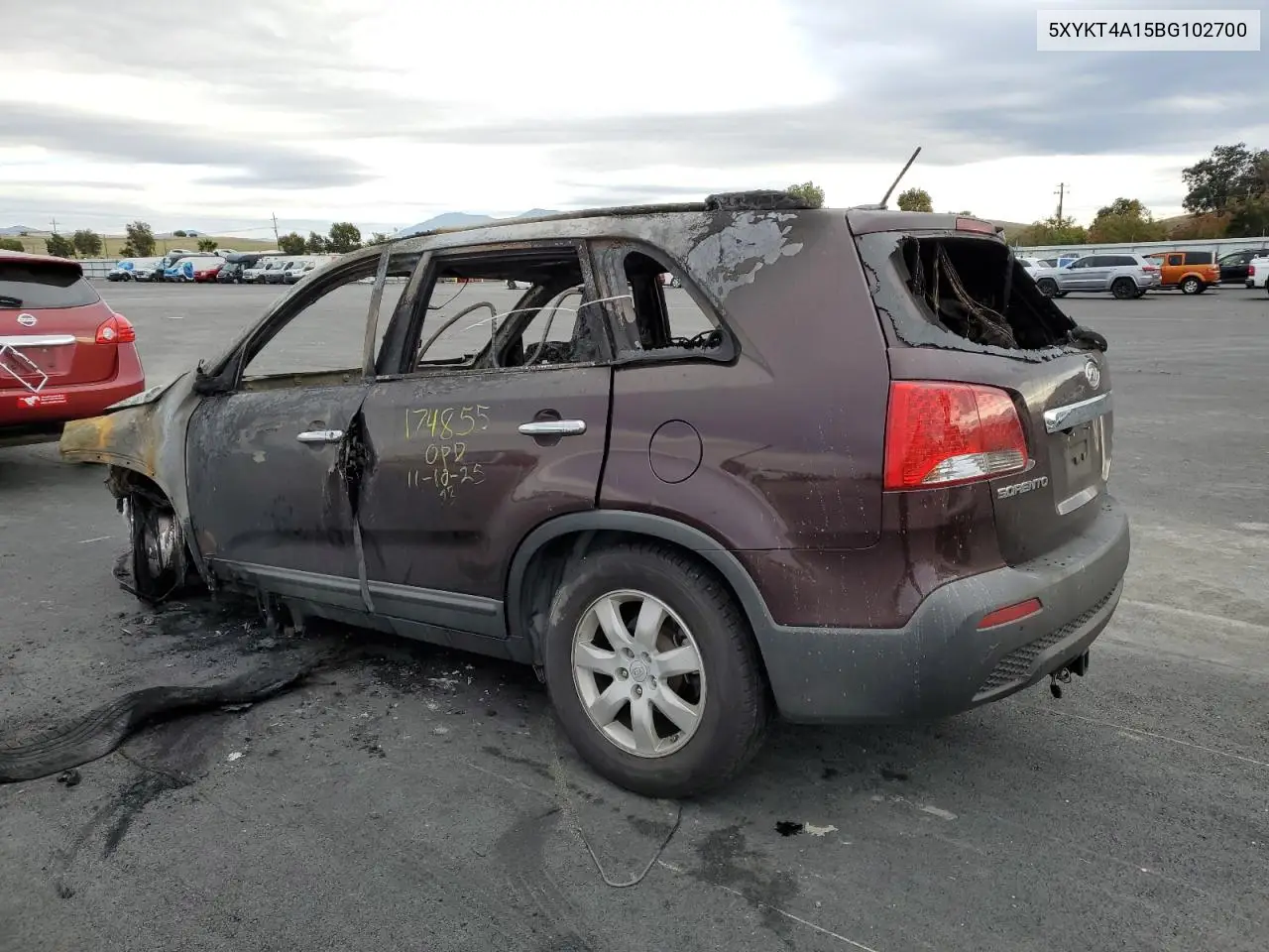 5XYKT4A15BG102700 2011 Kia Sorento Base