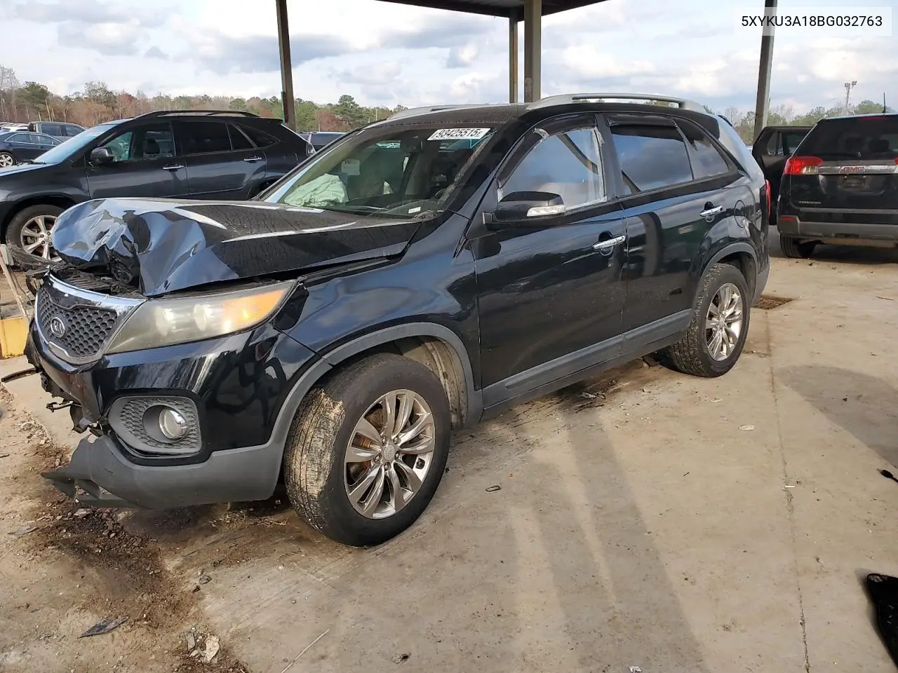 5XYKU3A18BG032763 2011 Kia Sorento Ex