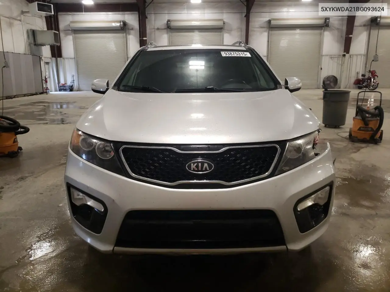 5XYKWDA21BG093624 2011 Kia Sorento Sx
