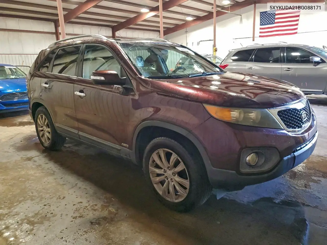5XYKUDA21BG088171 2011 Kia Sorento Ex