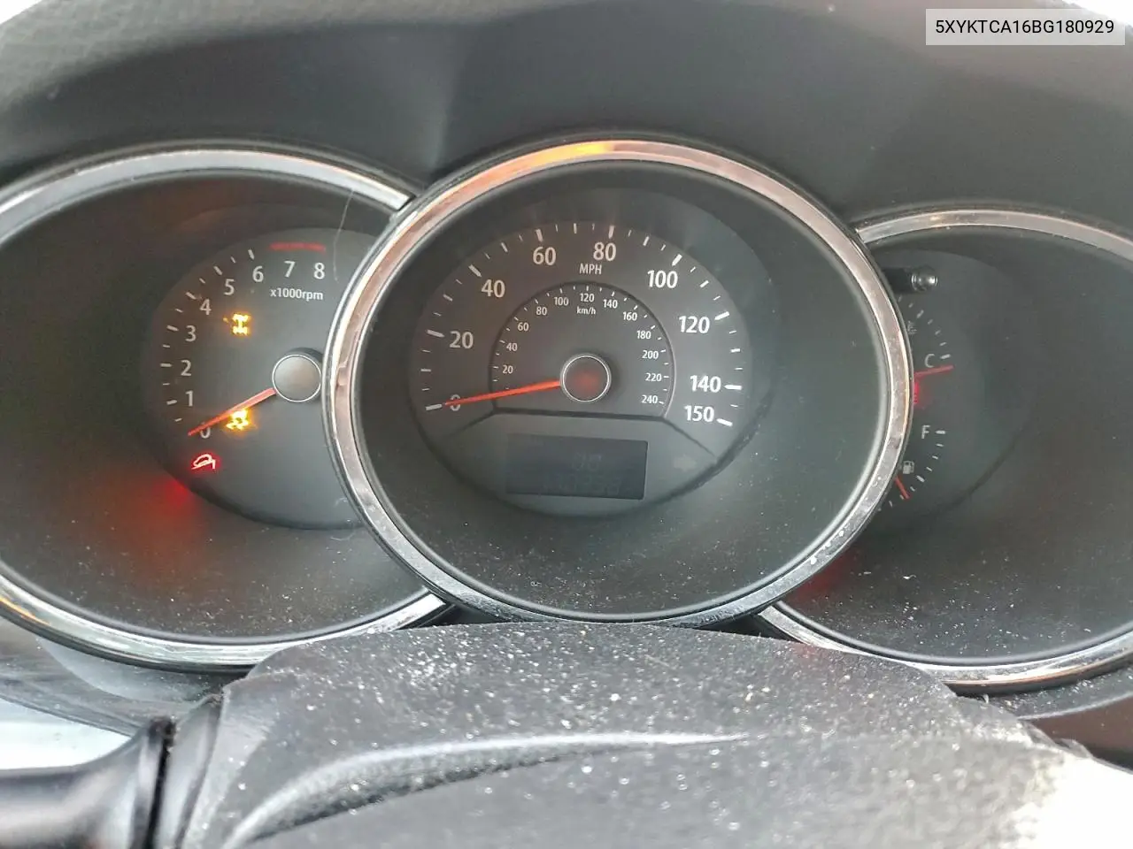 5XYKTCA16BG180929 2011 Kia Sorento Base