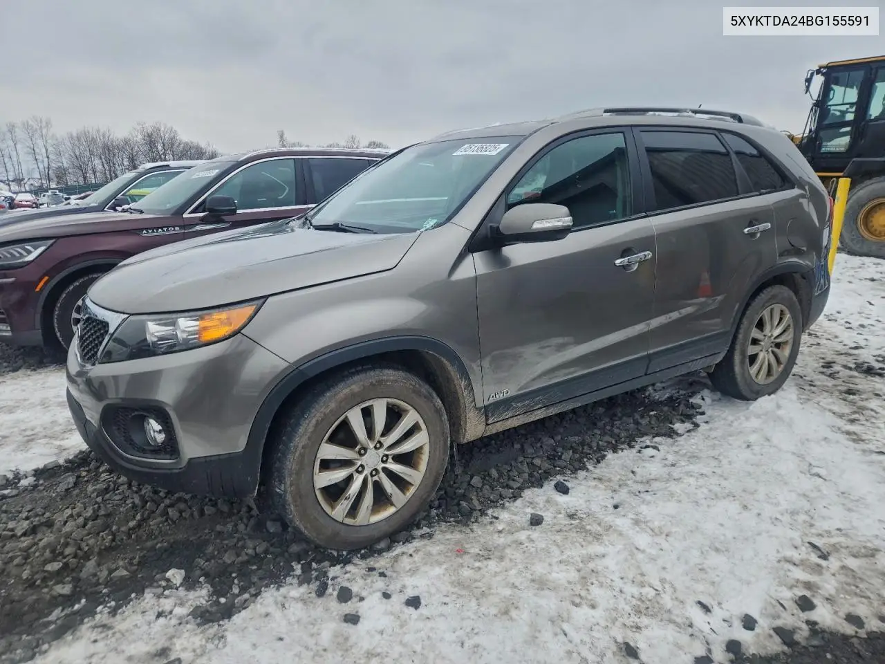 5XYKTDA24BG155591 2011 Kia Sorento Base