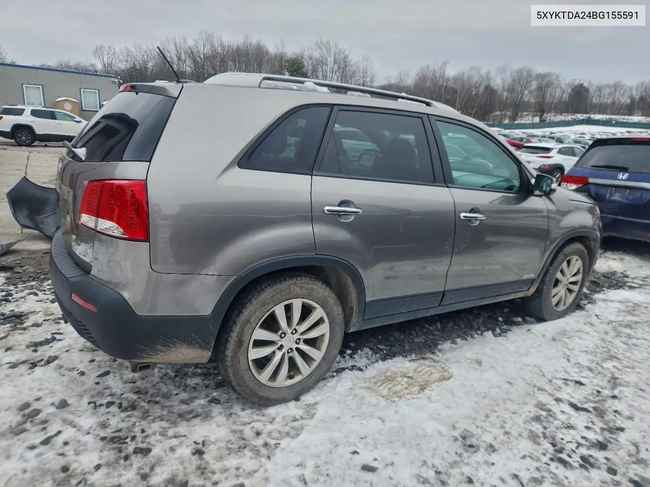 5XYKTDA24BG155591 2011 Kia Sorento Base