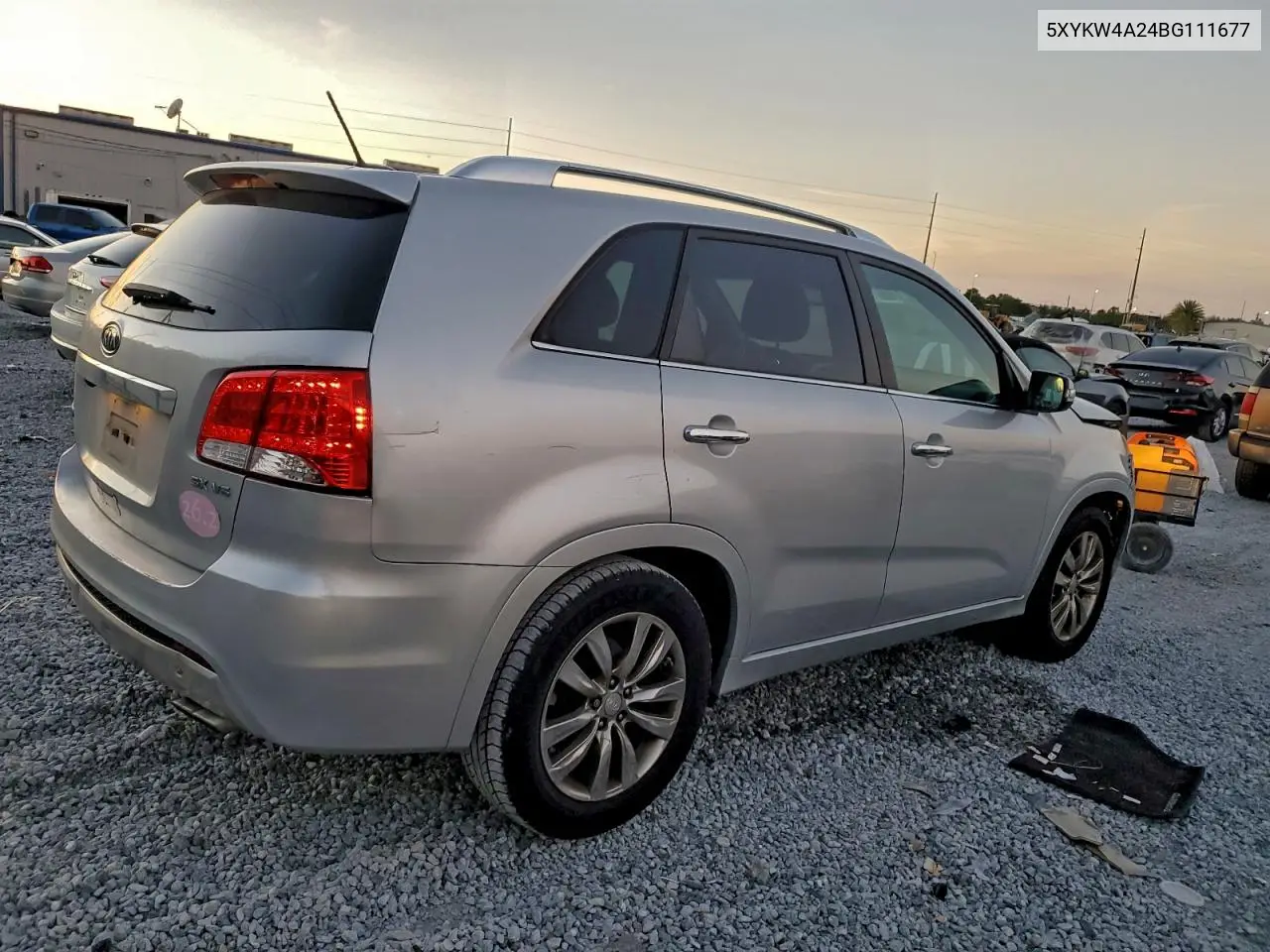 5XYKW4A24BG111677 2011 Kia Sorento Sx