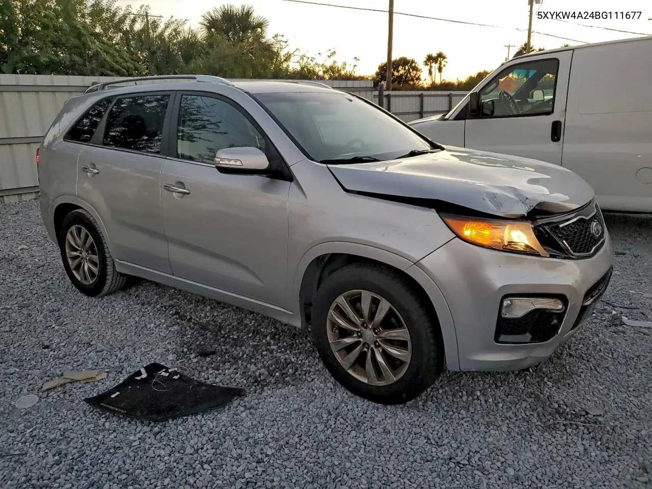 5XYKW4A24BG111677 2011 Kia Sorento Sx