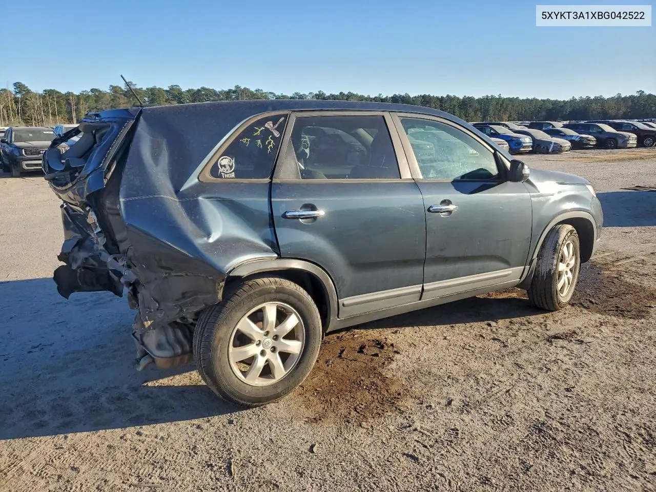 5XYKT3A1XBG042522 2011 Kia Sorento Base
