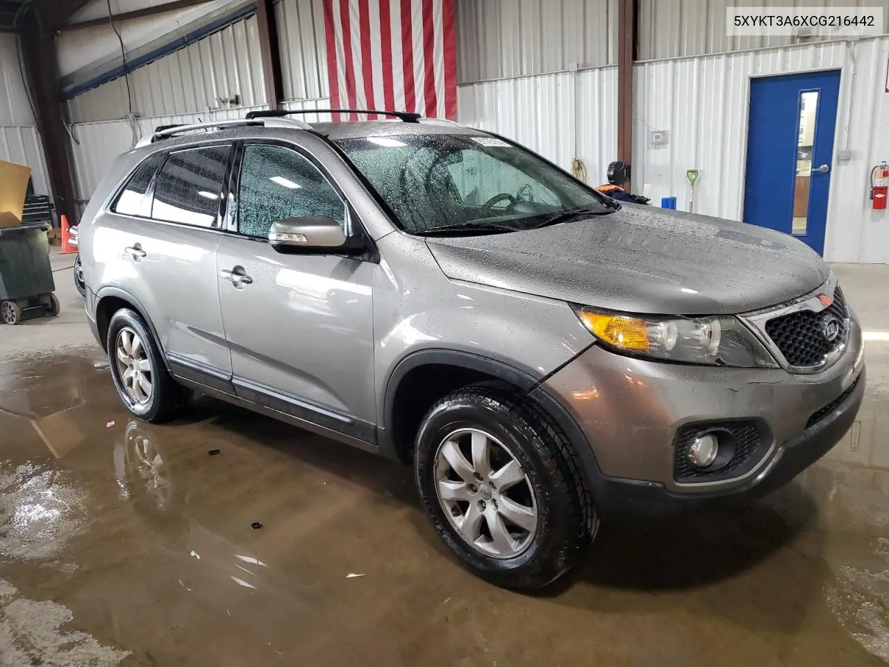 5XYKT3A6XCG216442 2012 Kia Sorento Base