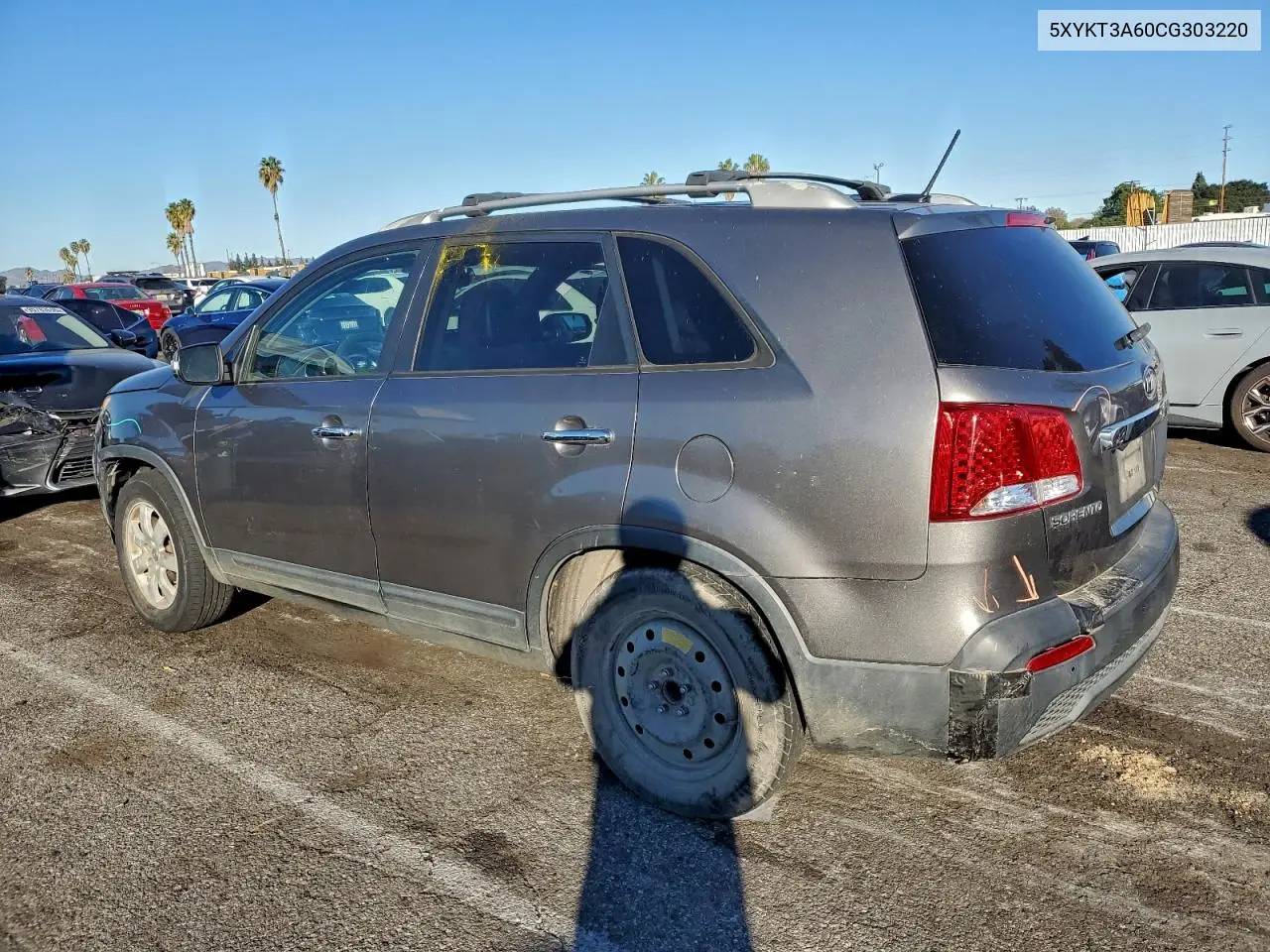 5XYKT3A60CG303220 2012 Kia Sorento Base