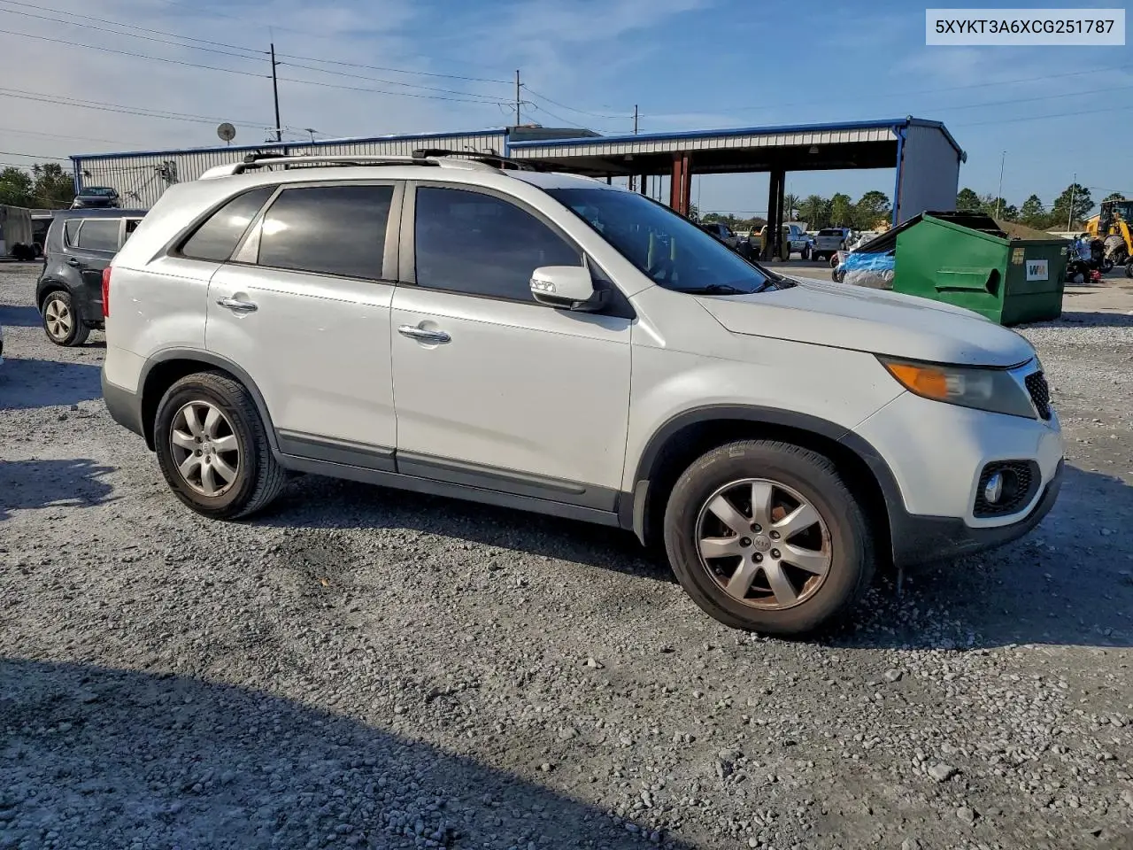5XYKT3A6XCG251787 2012 Kia Sorento Base