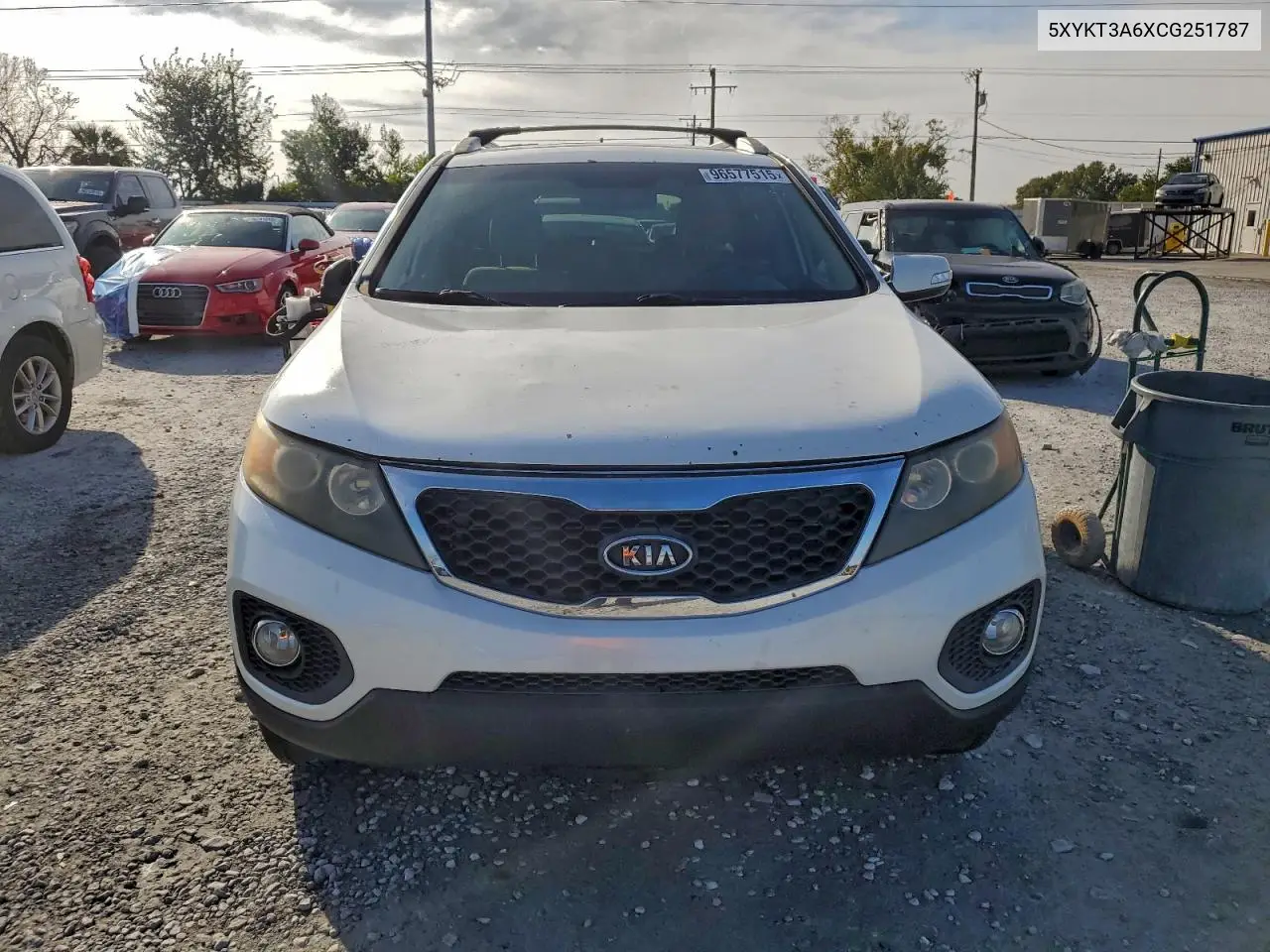 5XYKT3A6XCG251787 2012 Kia Sorento Base