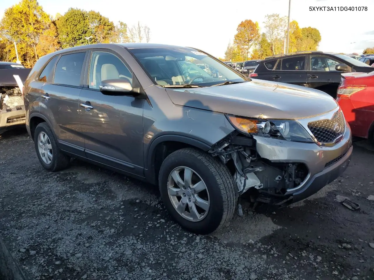 5XYKT3A11DG401078 2013 Kia Sorento Lx