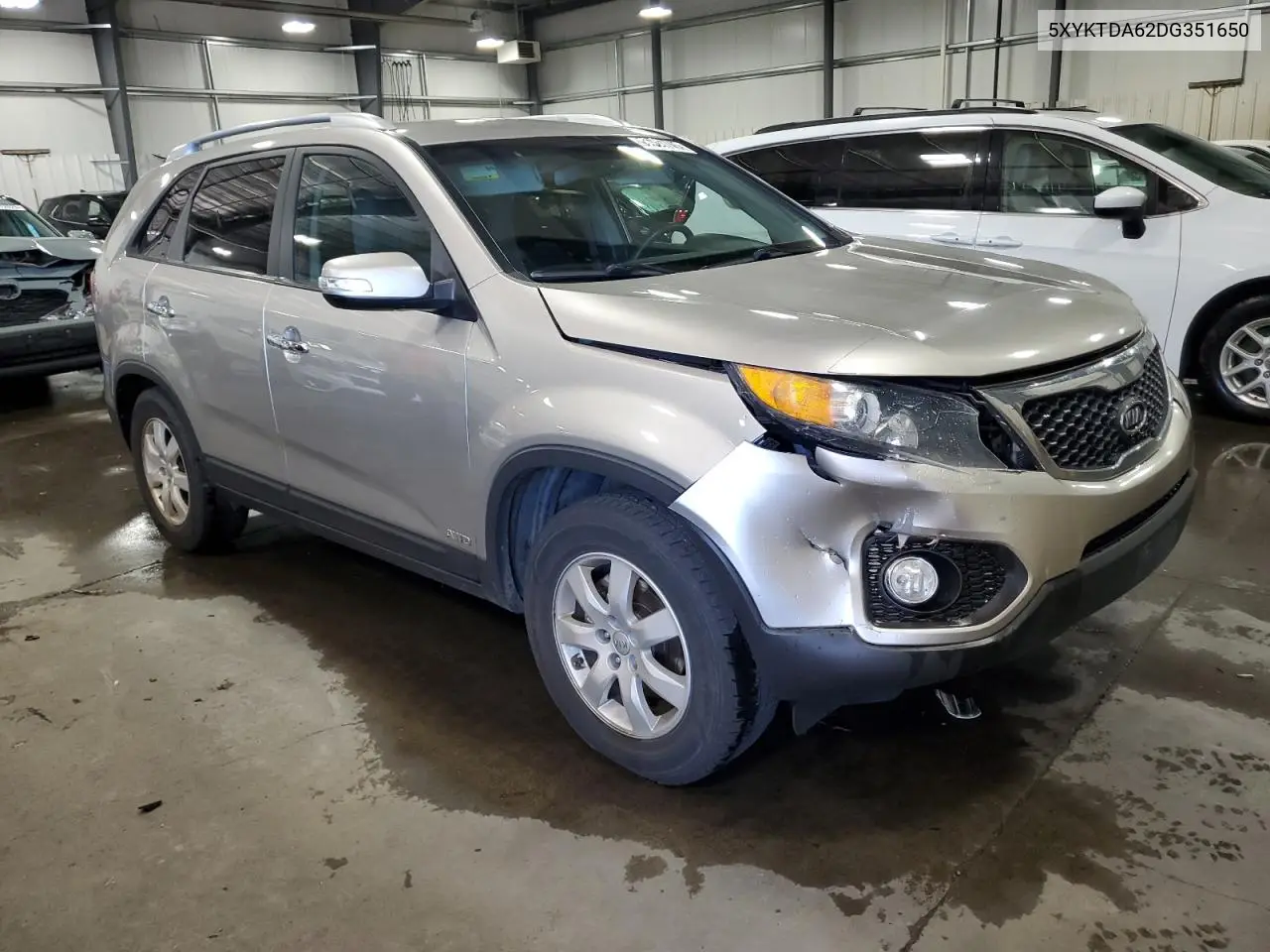 5XYKTDA62DG351650 2013 Kia Sorento Lx