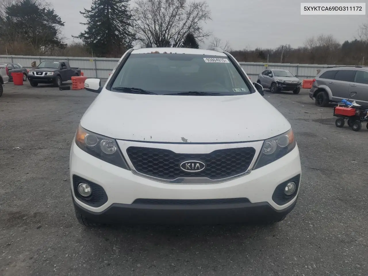 5XYKTCA69DG311172 2013 Kia Sorento Lx