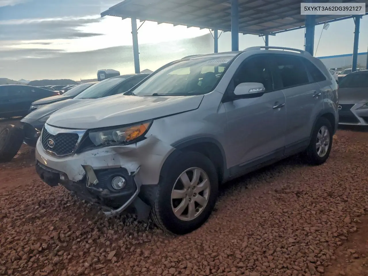 5XYKT3A62DG392127 2013 Kia Sorento Lx